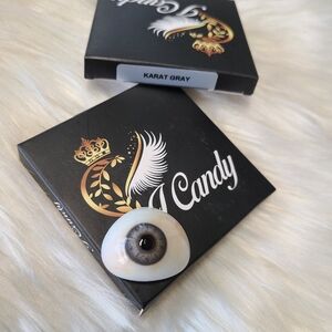 Karat Gray  Colored Eyelashes